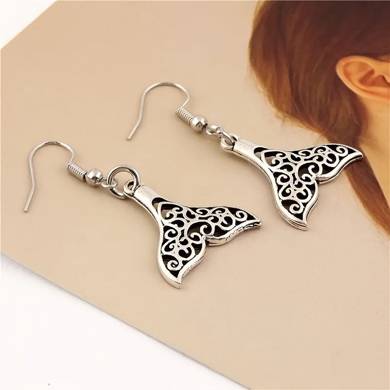 Women's Marine Fishtail Stud Earrings
